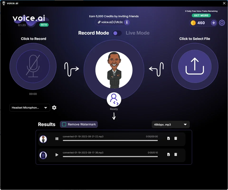 Voice.ai for Windows - Transform Your Recordings