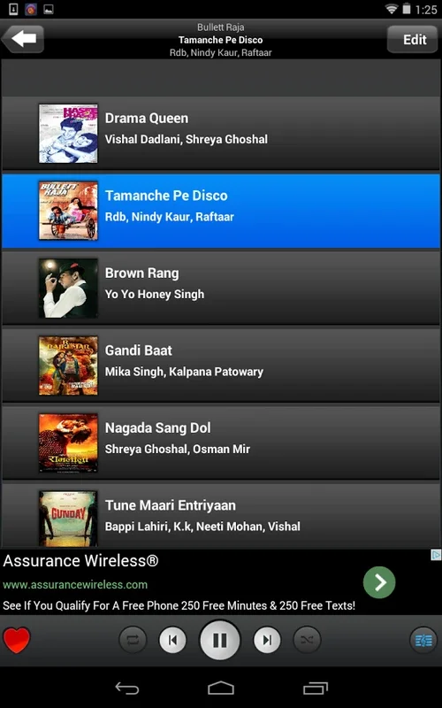 Desi Music for Android: Diverse Indian Tracks