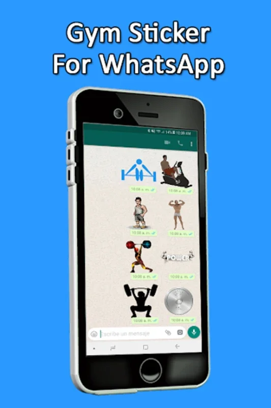 Fitness Gym Stickers WAStickerapps for WhatsApp on Android