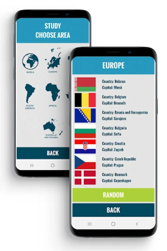 Flags and Capitals for Android - Master Global Geography