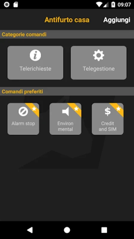 LinceGSM for Android - Remote SMS Control for Security Systems