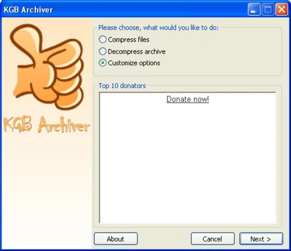 KGB Archiver: Superior Compression for Windows