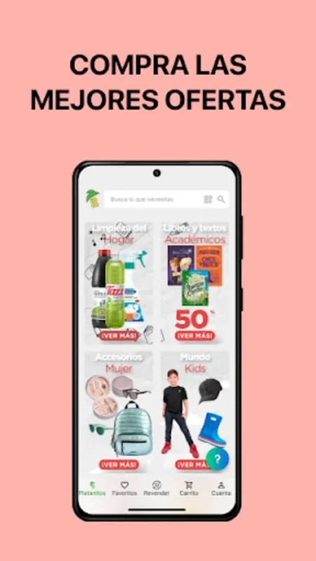 Platanitos for Android - Seamless Shopping Experience