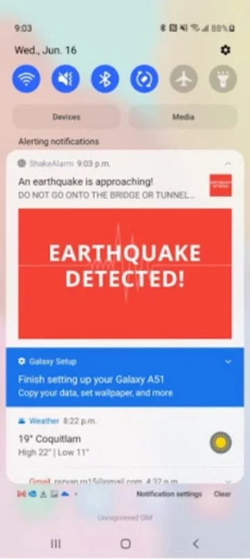 ShakeAlarm for Android - Reliable Earthquake Alerts