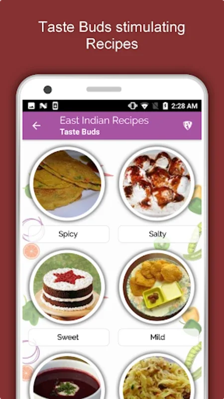 East Indian Recipes for Android - Explore Regional Cuisine