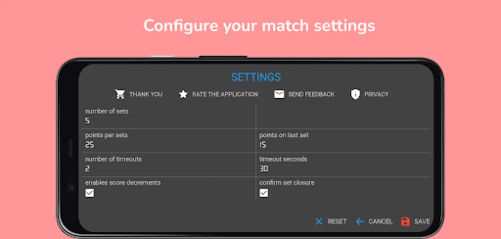 Volleyball Scoreboard for Android: Efficient Scorekeeping App