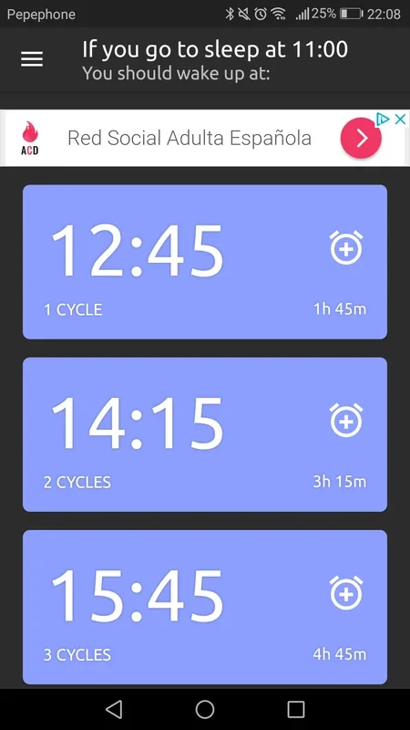 Sleep Time - Cycle Alarm Timer for Android: Optimize Your Sleep