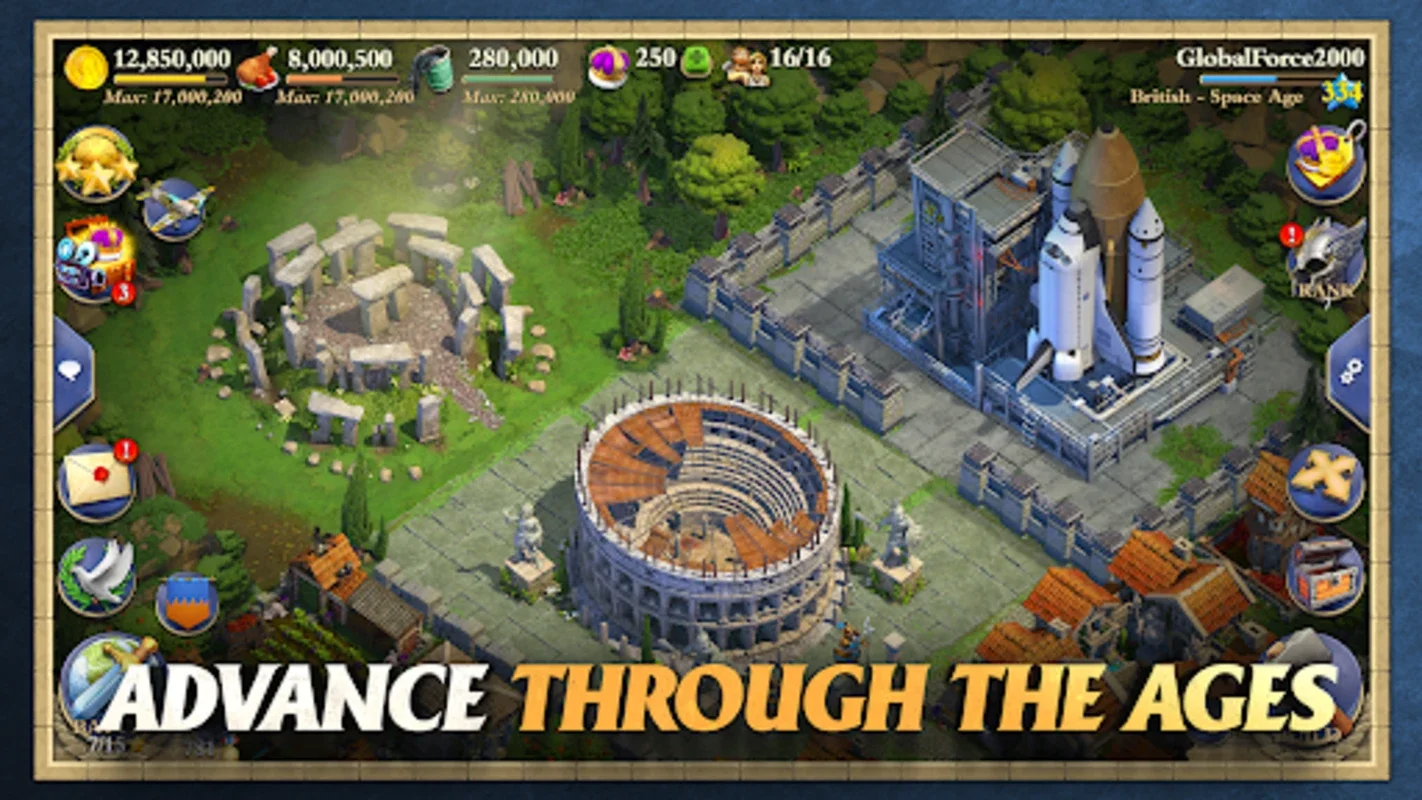 DomiNations for Android - Build and Lead Civilizations