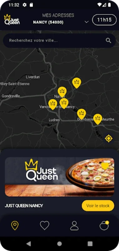 Just Queen for Android: Simplify Pizza Ordering