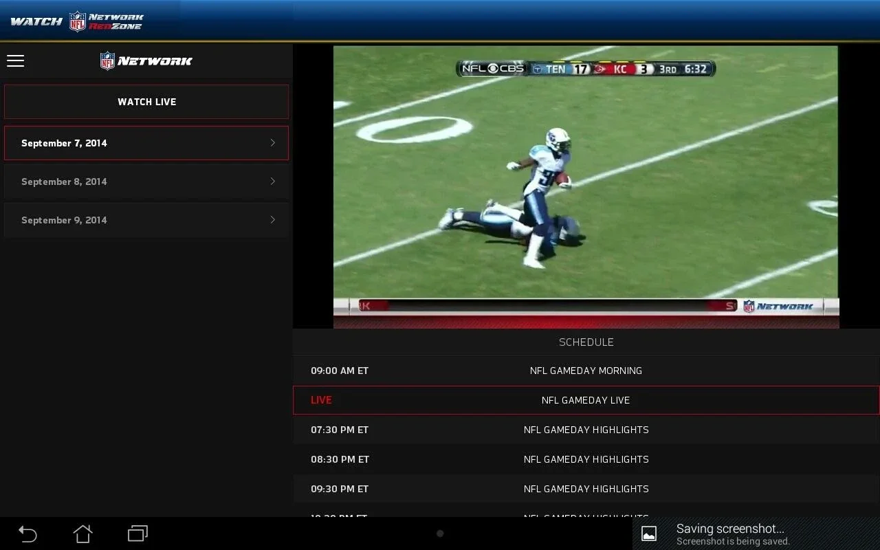 NFL Network for Android - Unrivaled NFL Experience