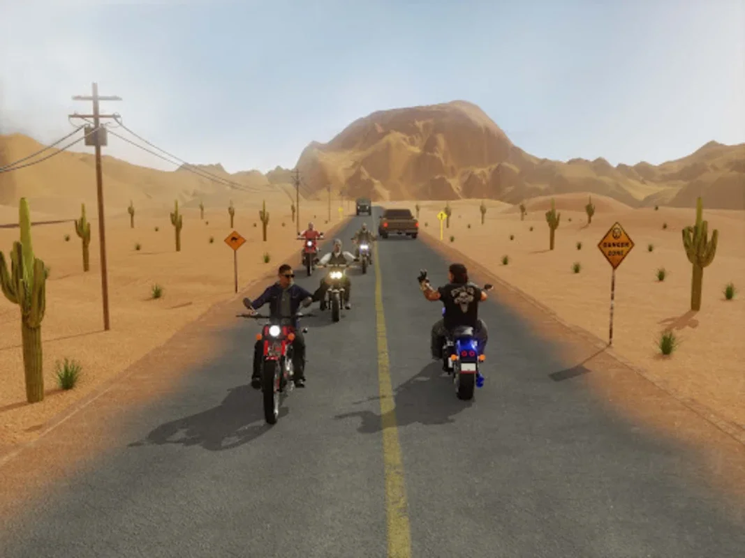 Motorcycle Long Road Trip Game for Android - No Download Needed