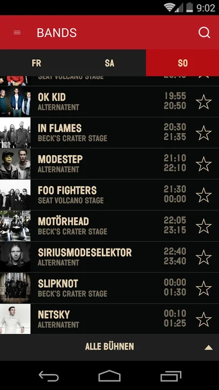 Rock-Am-Ring for Android - Enhance Your Festival Experience