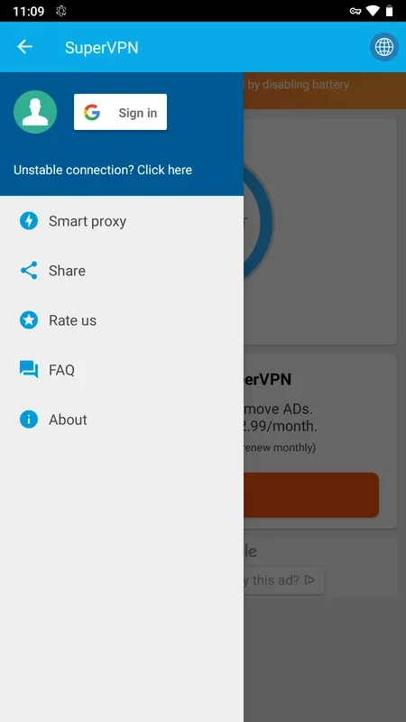 SuperVPN Fast VPN Client for Android: Secure and Unrestricted Browsing