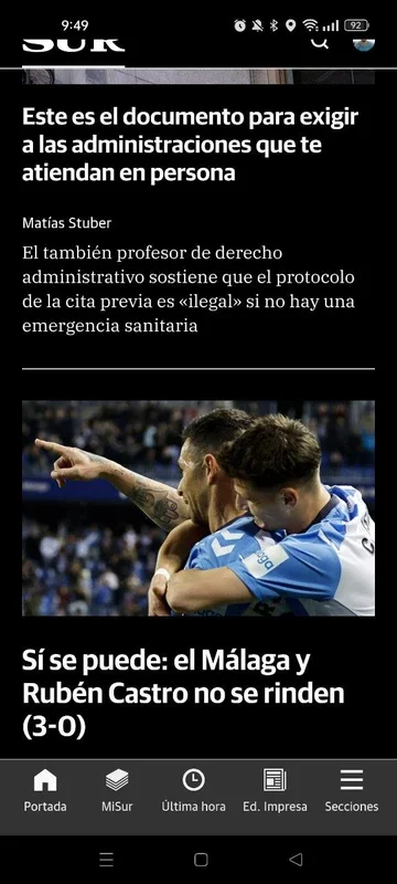 Diario Sur On+ for Android - Stay Informed Offline