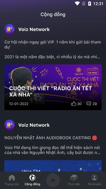 Voiz FM for Android - Discover a World of Audio