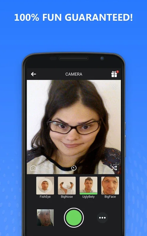 Funny Camera for Android: Wild Effects Galore