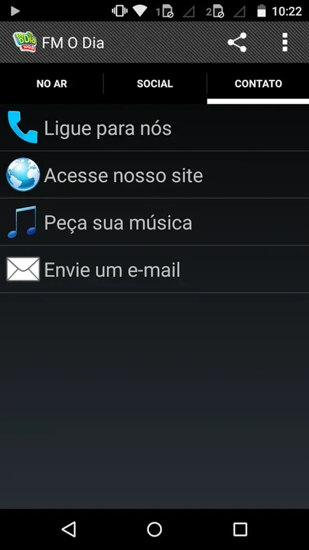 FM O Dia for Android - Exceptional Brazilian Radio