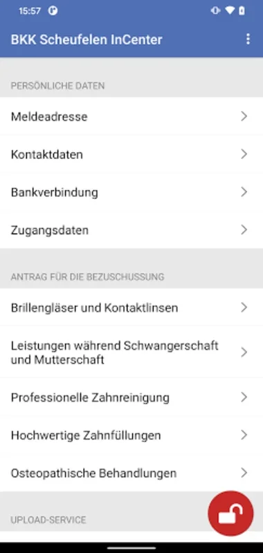 BKK Scheufelen for Android: Secure Health Insurance Management