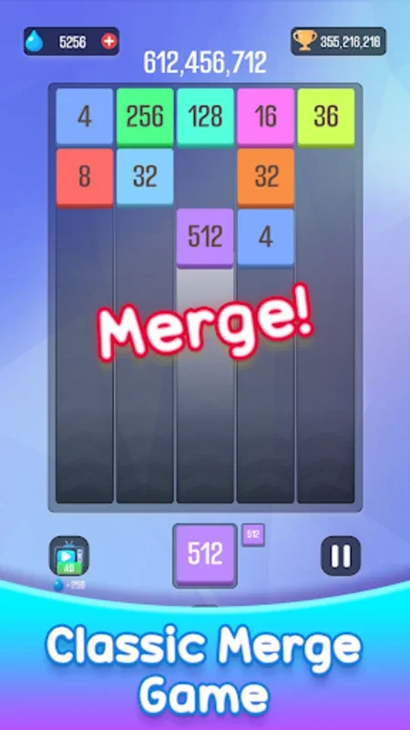 Number Merging Master for Android - Play and Relax