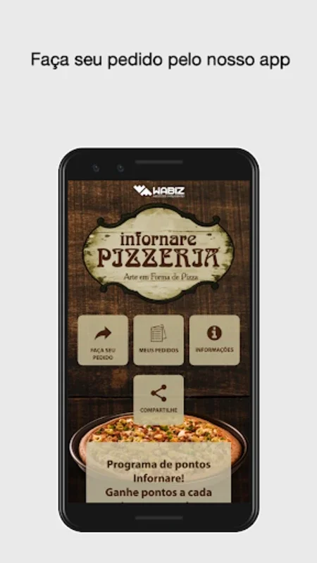 Infornare Pizzeria for Android - Savor Gourmet Pizzas on Your Device