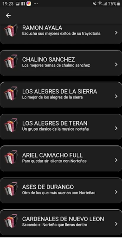 Ranchera de todos los tiempos for Android - Stream Diverse Music