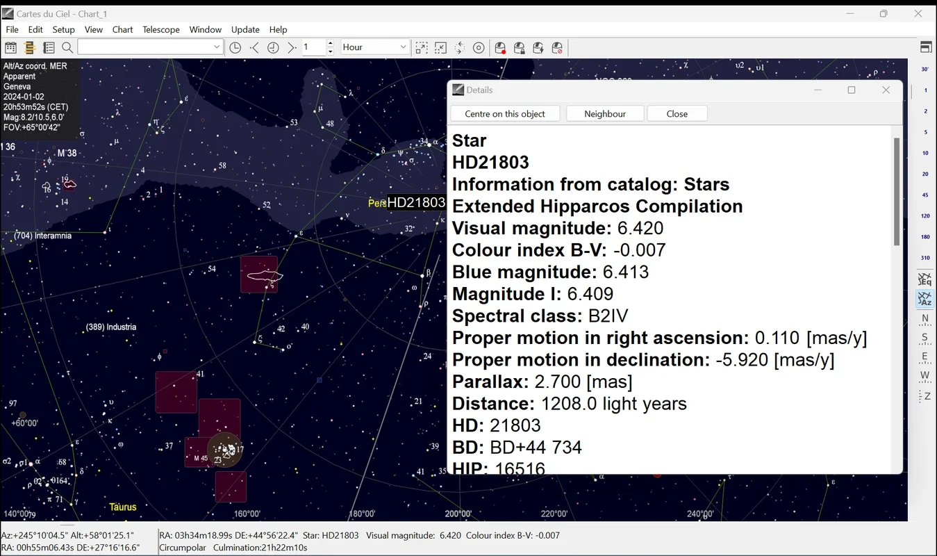 SkyChart for Windows: Immersive Stargazing Experience