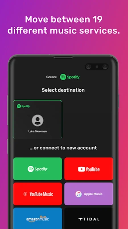 FreeYourMusic - Easy Transfers for Android: Seamless Music Playlist Transfers