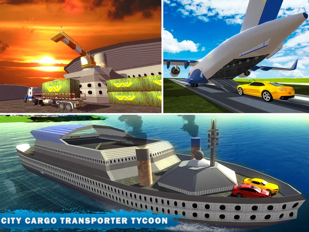 City Cargo Transporter Tycoon for Android - Realistic Simulator