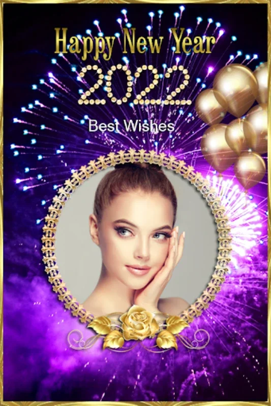 HappyNewYear Photo Frame2022 for Android - Personalized Greetings