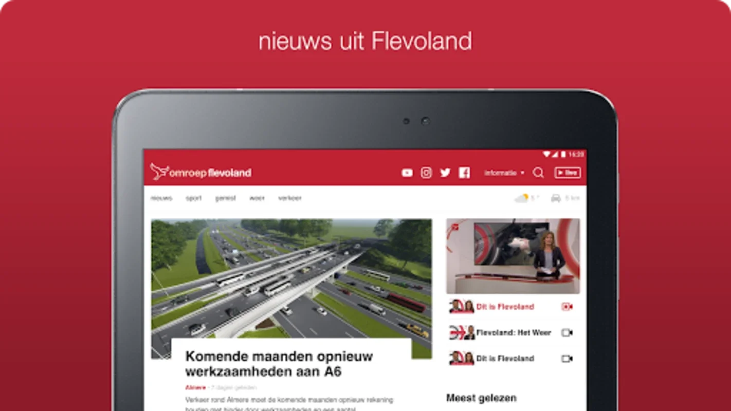 Omroep Flevoland for Android - Your Flevoland News Hub