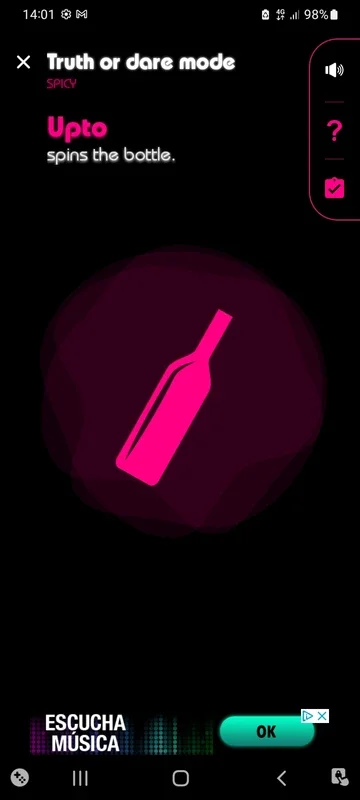 Spin the bottle for Android - Fun Social Experience