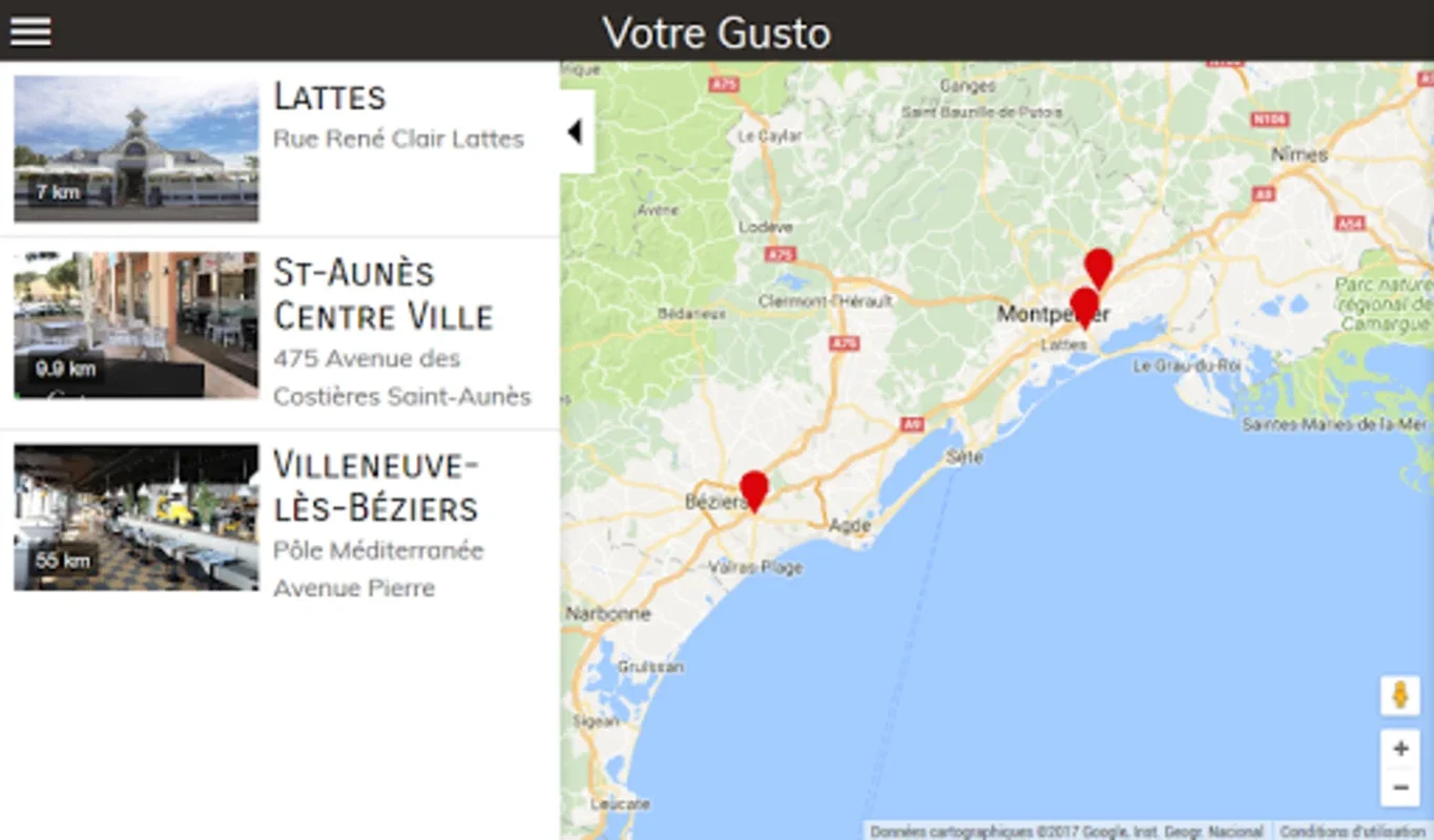 Brasserie GUSTO for Android - Discover Local Group Restaurants