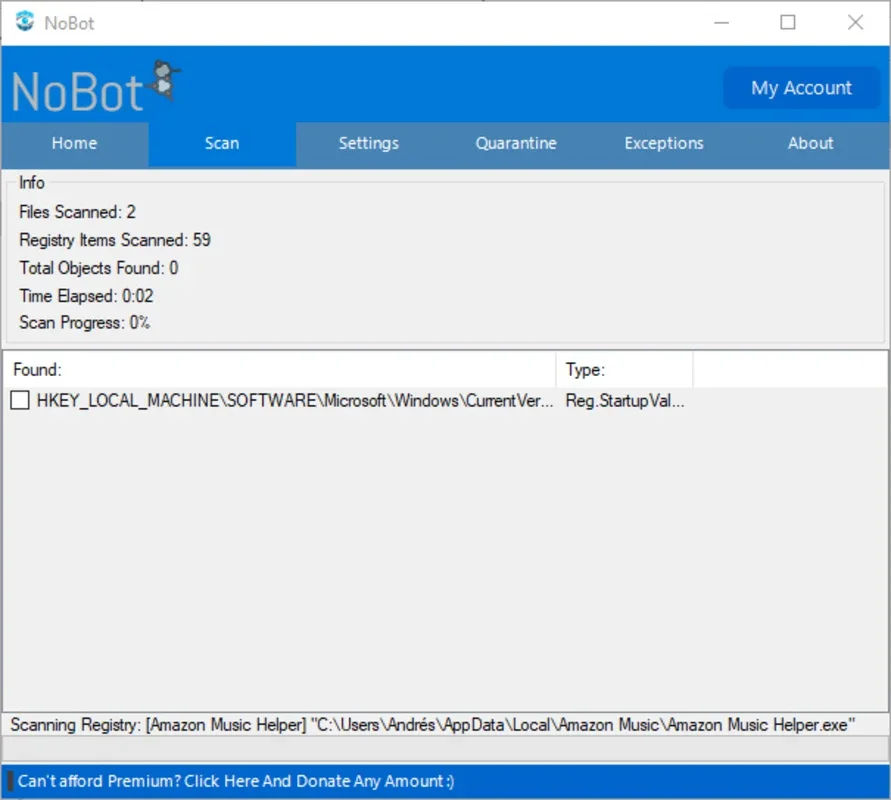 NoBot for Windows: Powerful Anti-Spyware Solution