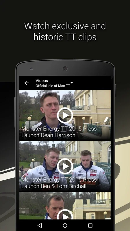 Isle of Man TT 2013 for Android - Unmissable Motorsport Thrills