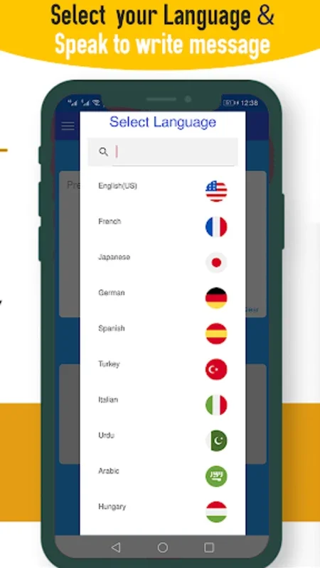 Write sms by Voice all languag for Android - Efficient Communication