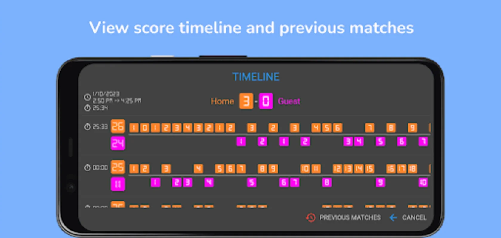 Volleyball Scoreboard for Android: Efficient Scorekeeping App