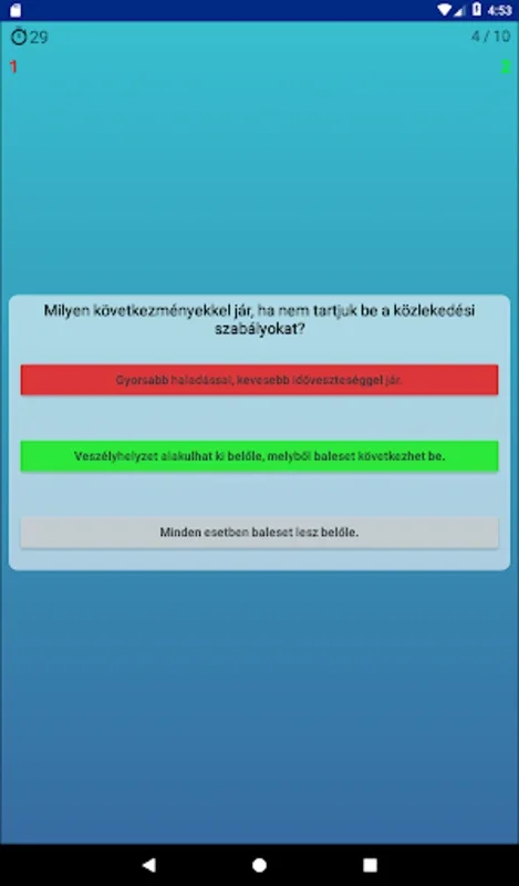 Kresz Műszaki Kvíz for Android - Enhance Traffic Knowledge