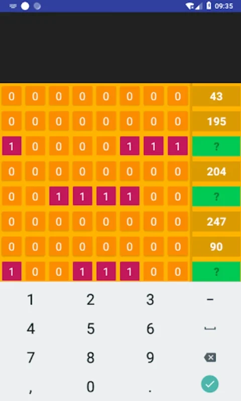 Binary Game for Android - Master Binary and Decimal Conversions