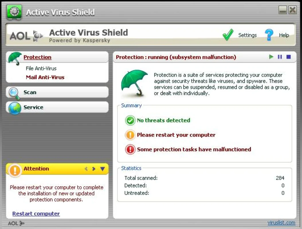 Active Virus Shield for Windows - Free and Powerful Protection