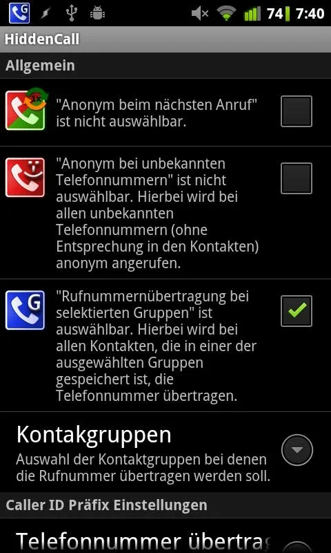 HiddenCall for Android: Secure Calling App