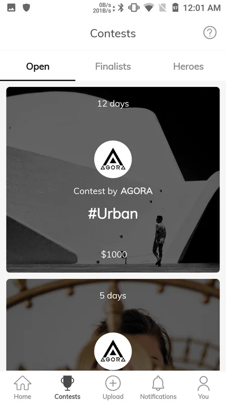 AGORA for Android: Image Sharing & Selling