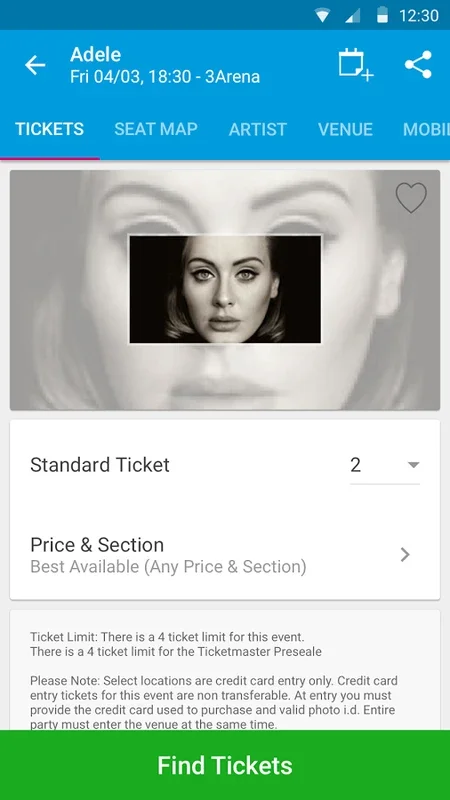 Ticketmaster IE Event Tickets for Android: Seamless Ticket Buying