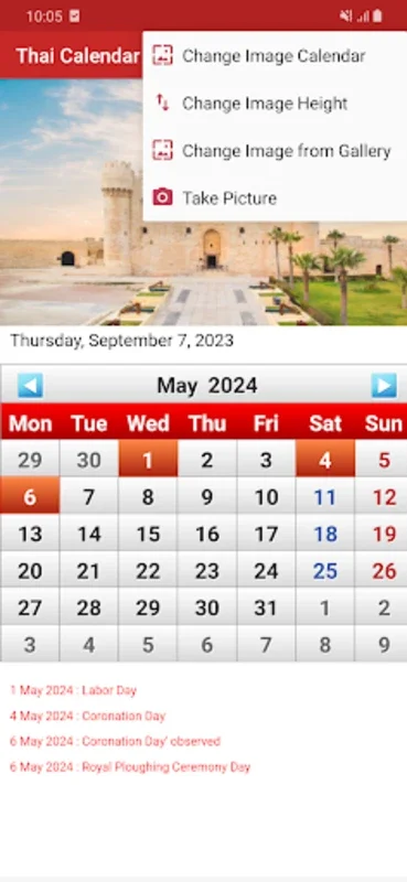 Thai Calendar for Android - Keep Track of Holidays and Events