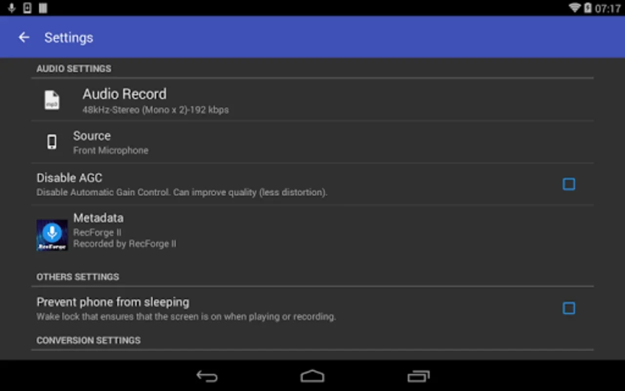 RecForge II for Android: Versatile Audio Recorder & Editor
