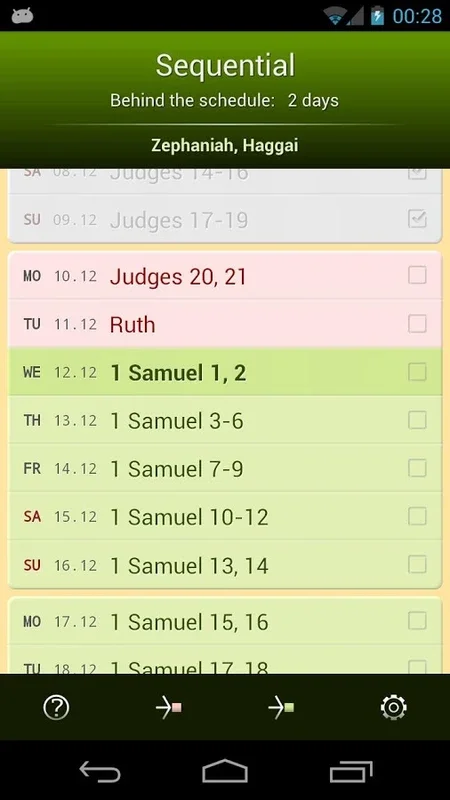 Bible Reading Schedule for Android - Enhance Your Spiritual Readings