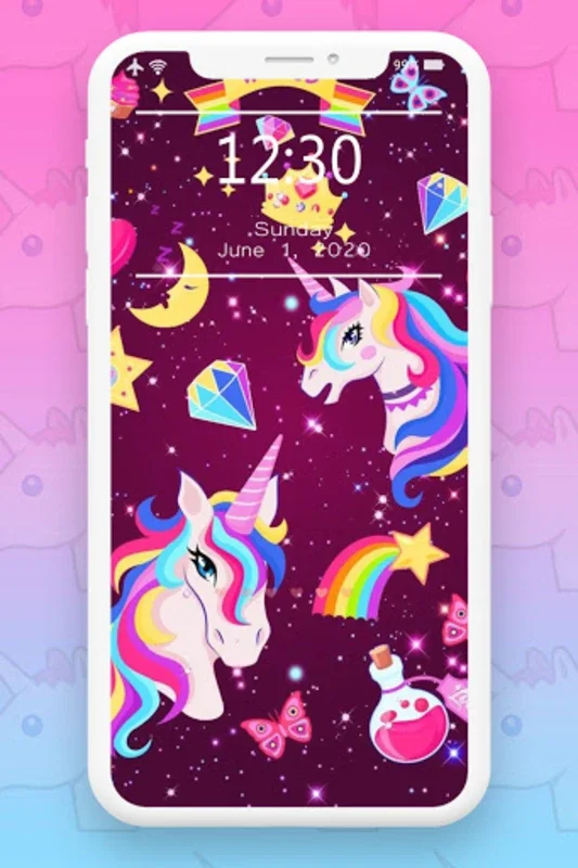 Unicorns Wallpaper 2 for Android - Magical Customization