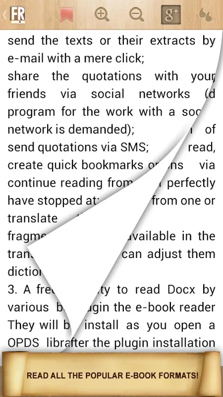 FullReader+ for Android - A Versatile E-book Reader