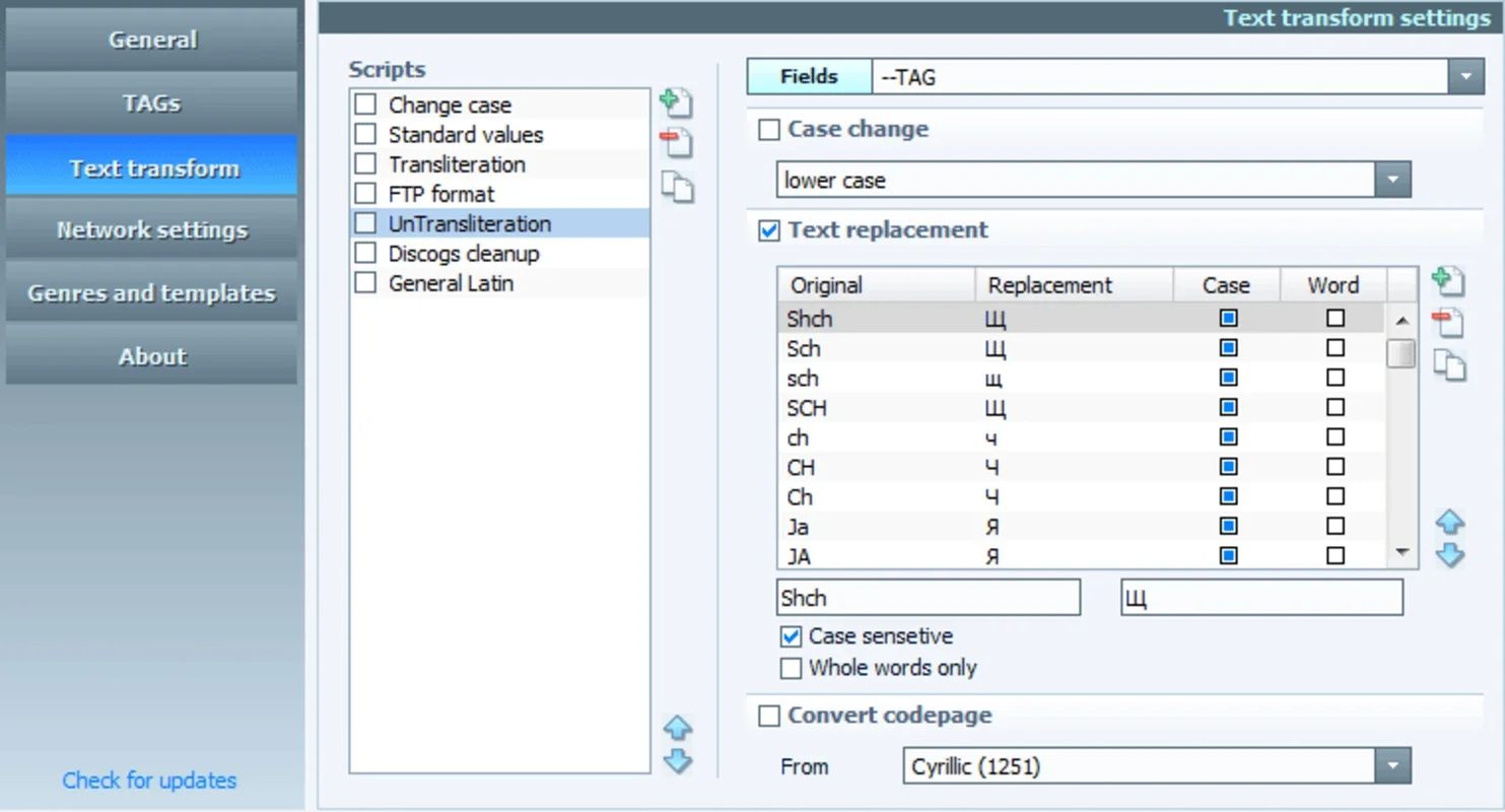 TagScanner for Windows - Efficient Tag Editing