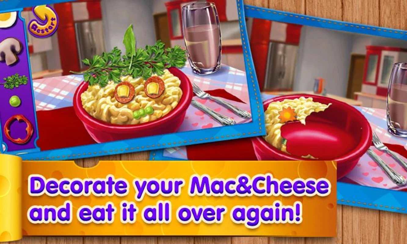 Mac & Cheese for Android: Engaging Virtual Cooking