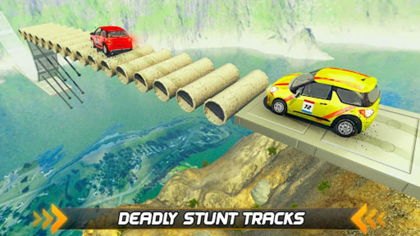 Impossible Ramp Car Driving & Stunts for Android - Thrilling Stunts